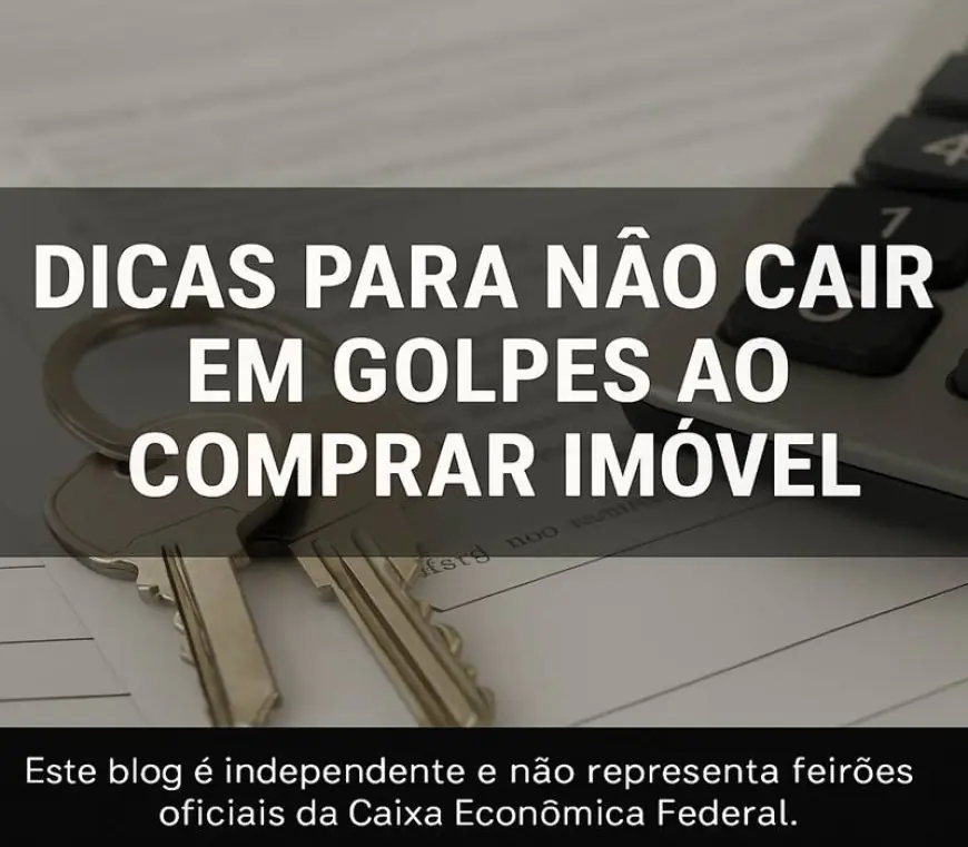 Dicas para não cair em golpes ao comprar imóvel