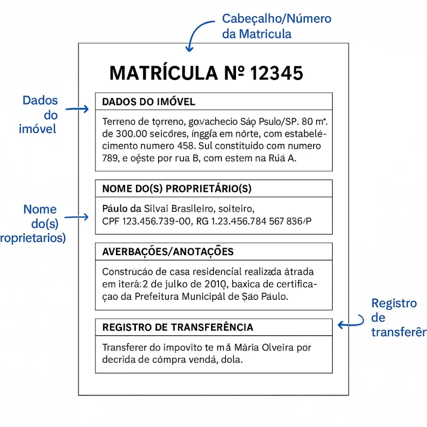 O que significa matrícula do imóvel e como consultar