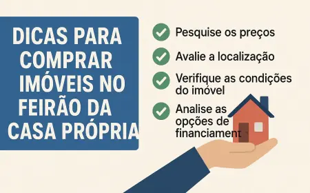 Dicas para comprar imóveis no feirão da casa própria