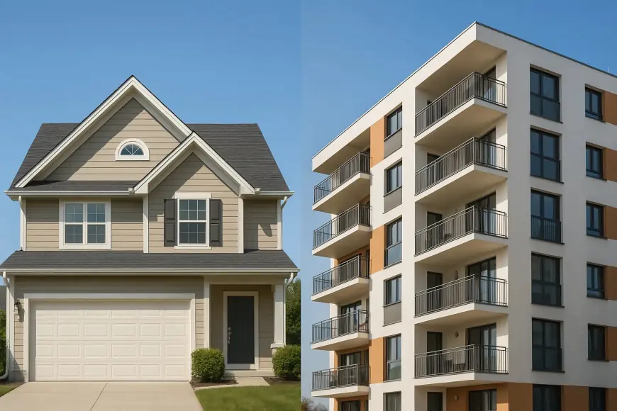Comprar casa ou apartamento: qual a melhor opção ?