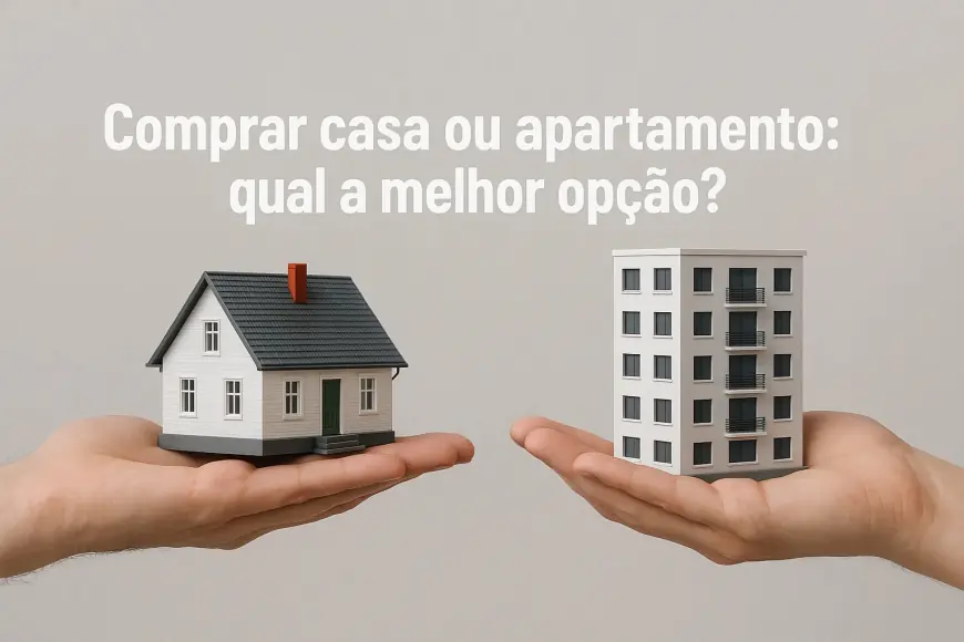 Comprar casa ou apartamento: qual a melhor opção ?