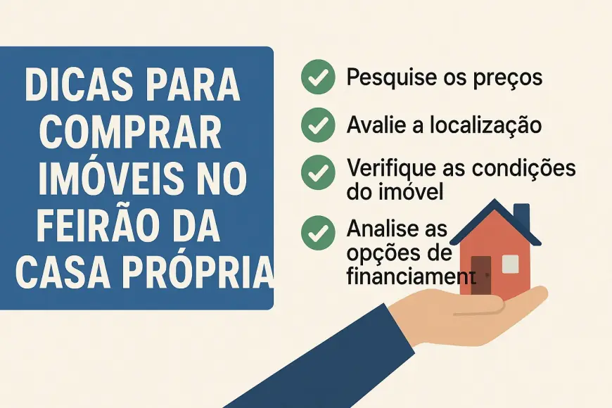 Dicas para comprar imóveis no feirão da casa própria