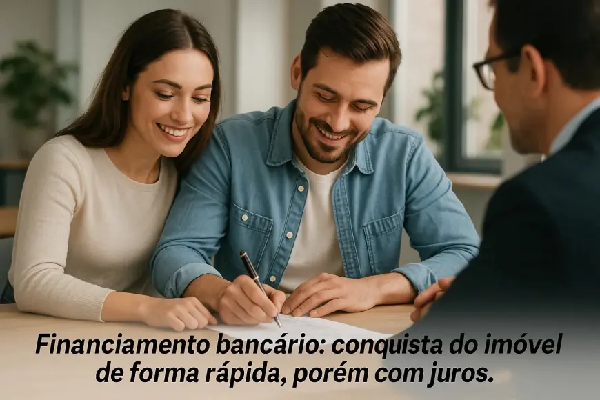 Diferença entre Financiamento Bancário e Consórcio Imobiliário