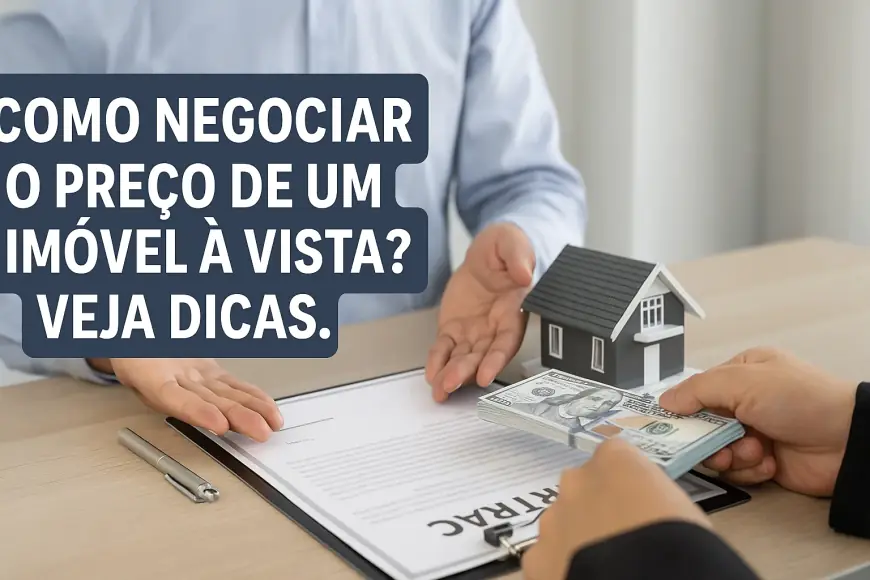 Como negociar o preço de um imóvel à vista? Veja dicas práticas para economizar