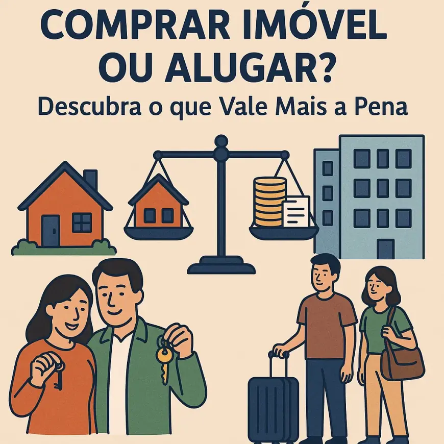 Comprar Imóvel ou Alugar? Descubra o que Vale Mais a Pena