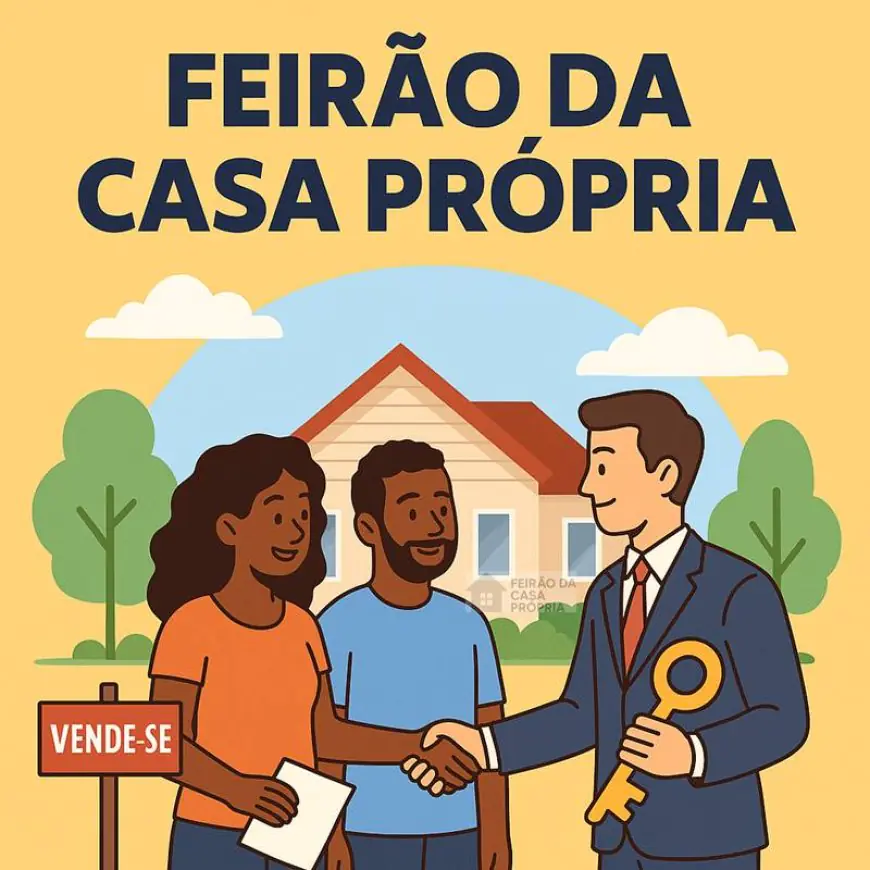Feirão da Casa Própria com Entrada Facilitada e Financiamento Aprovado em Todo o Brasil