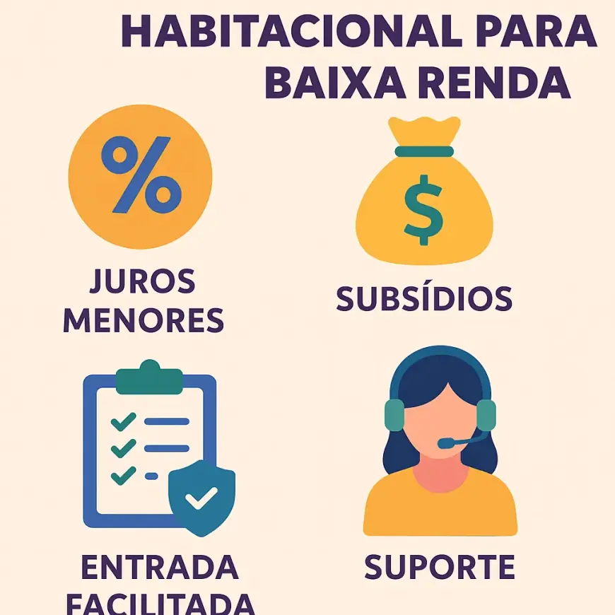 Benefícios do financiamento habitacional para baixa renda em destaque